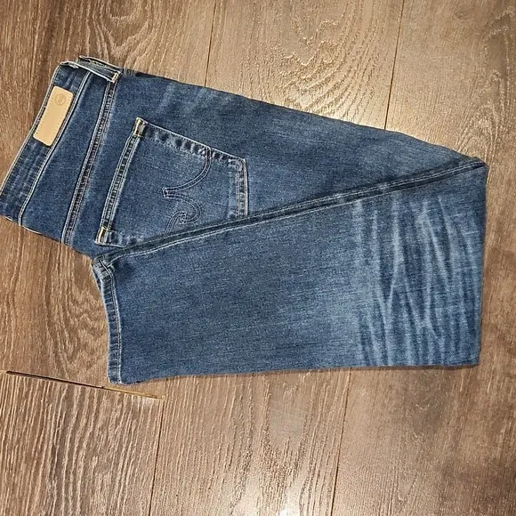 ❤️ NWOT! AG ADRIANO GOLDSCHMIED PRIMA CIGARETTE CROP SKINNY JEANS, 6 (28)