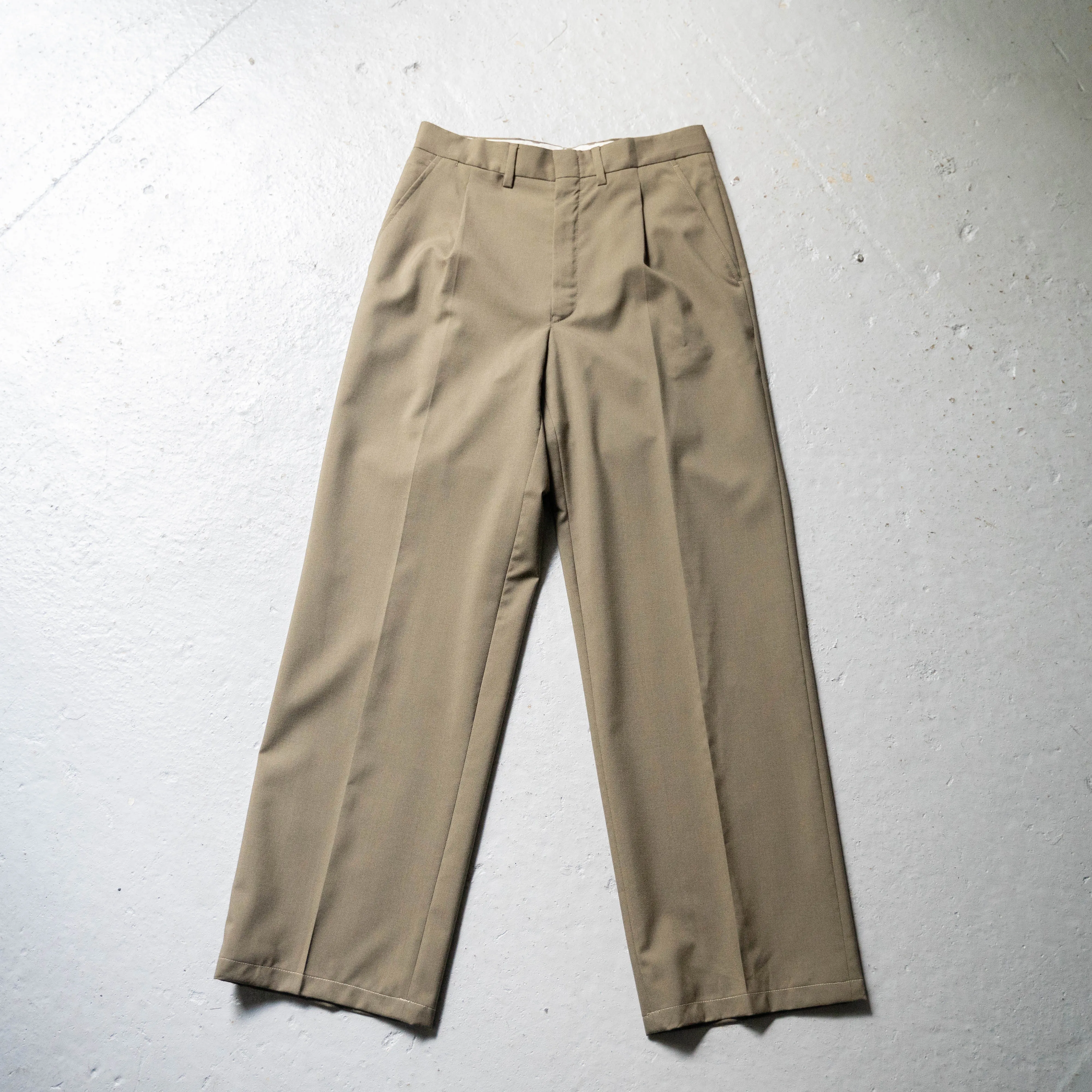 1990s Italian military summer dress pants 'dead stock'
