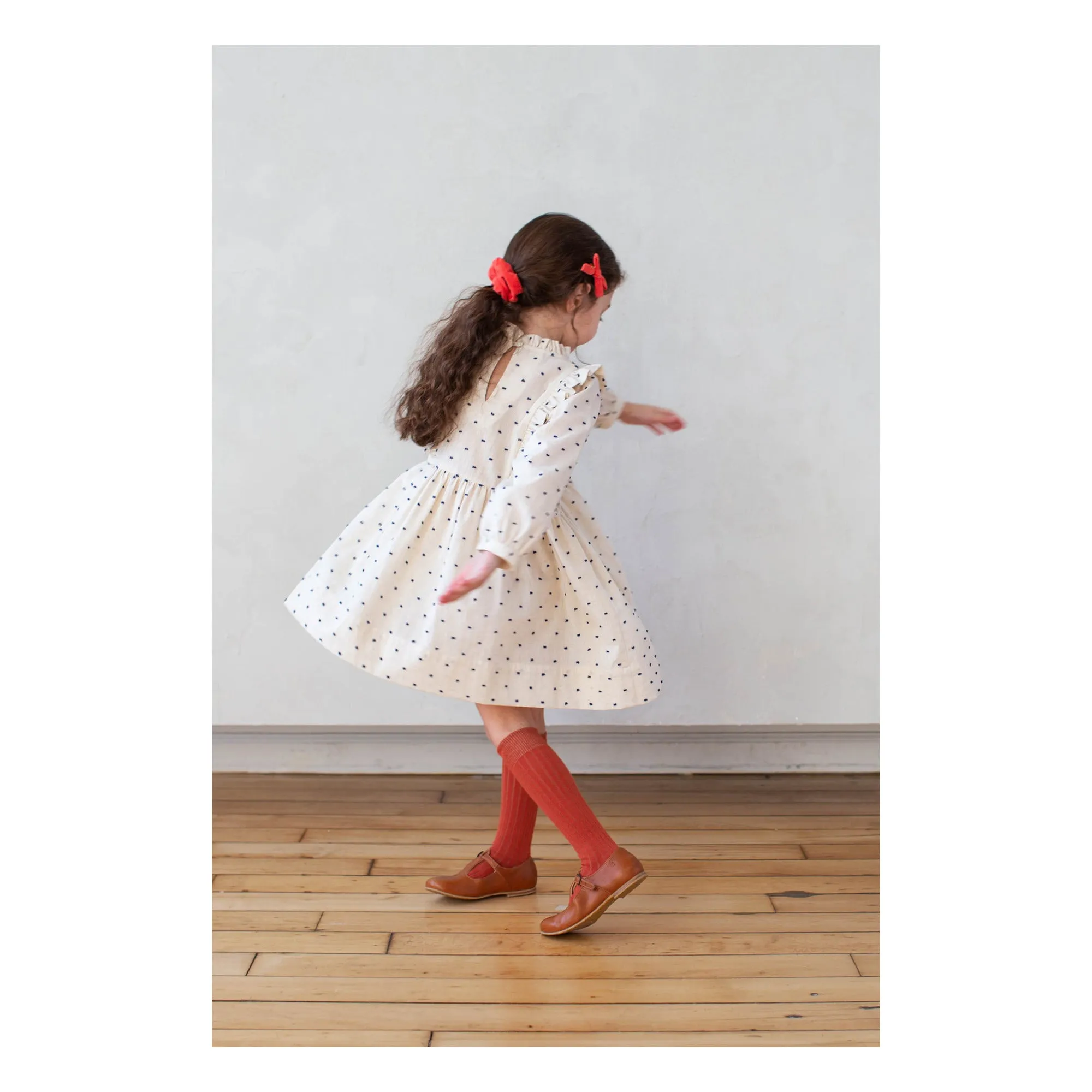[4y] SOOR PLOOM Percy Cotton Dress | Ecru