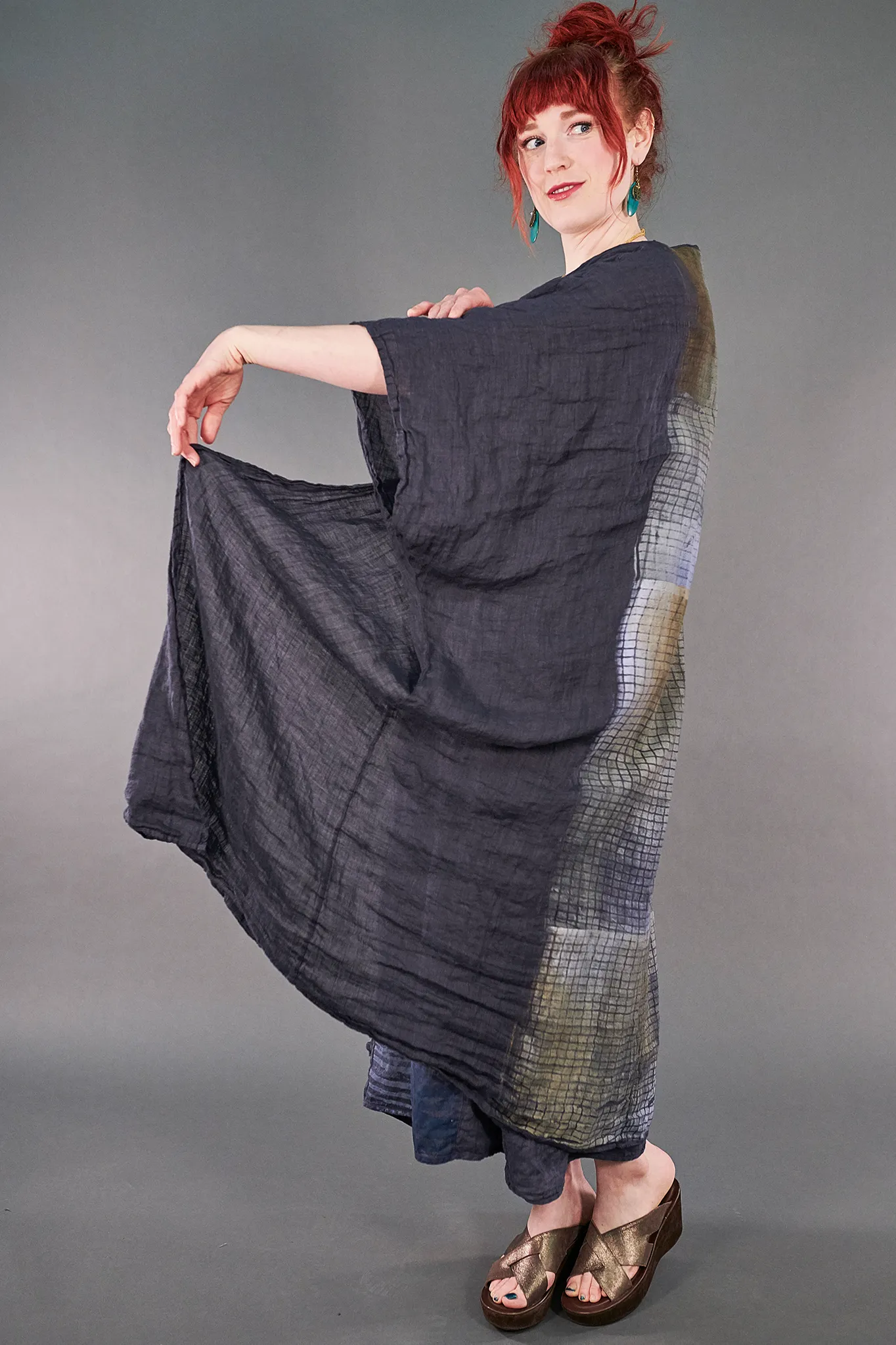 5267  Kimono Duster-Shadow-P