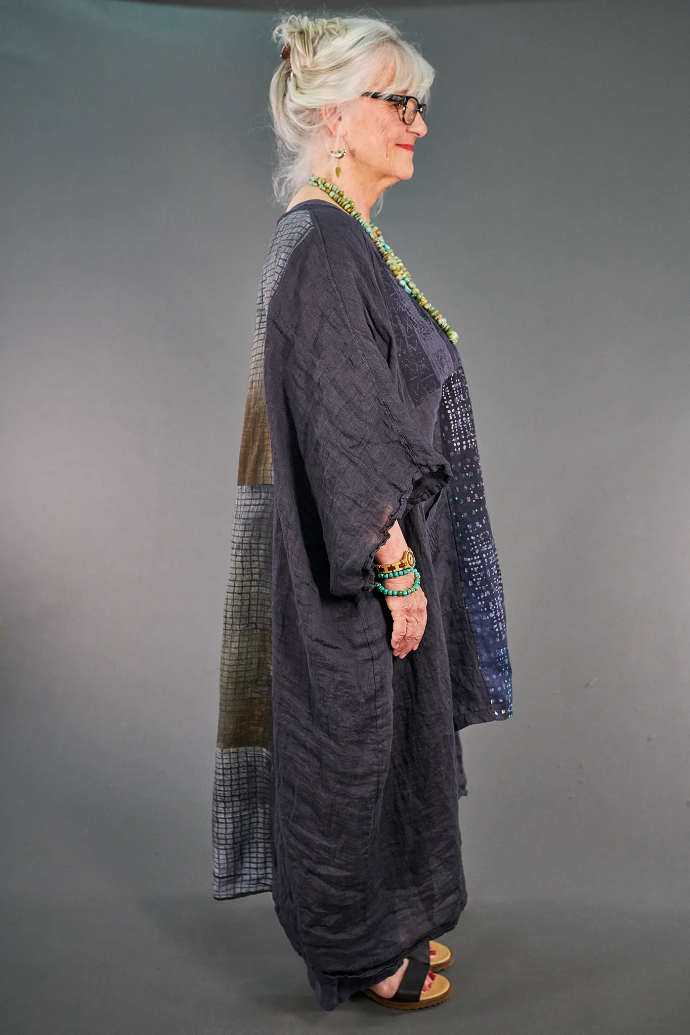 5267  Kimono Duster-Shadow-P