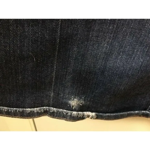 7 For all Mankind Bootcut in Nakita Blue Jeans Womens Size 31 distressed