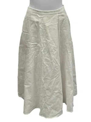 A Line Cotton Midi Skirt OSN