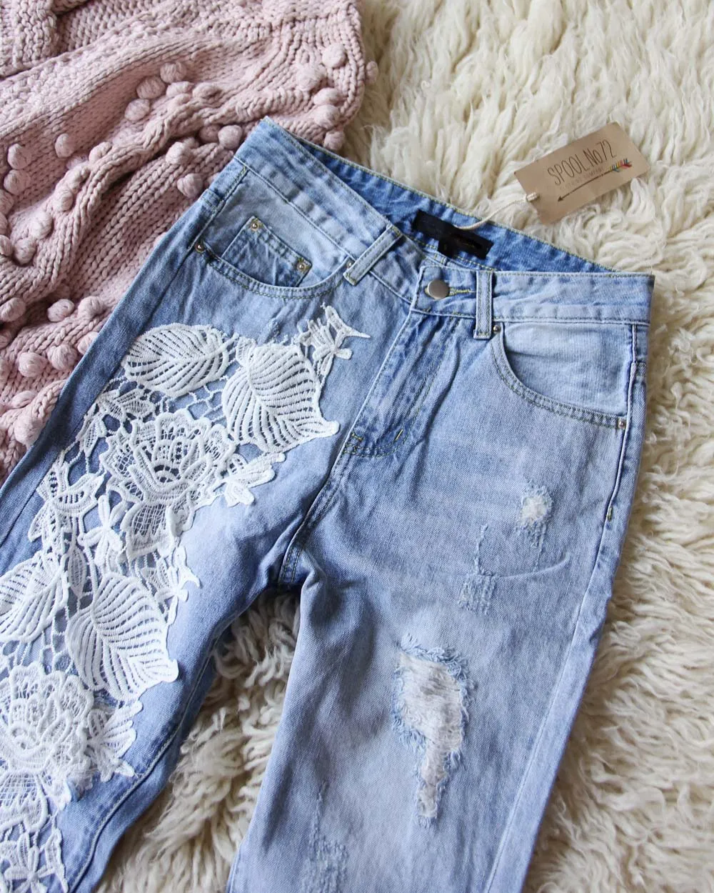 Addy Lace Jeans