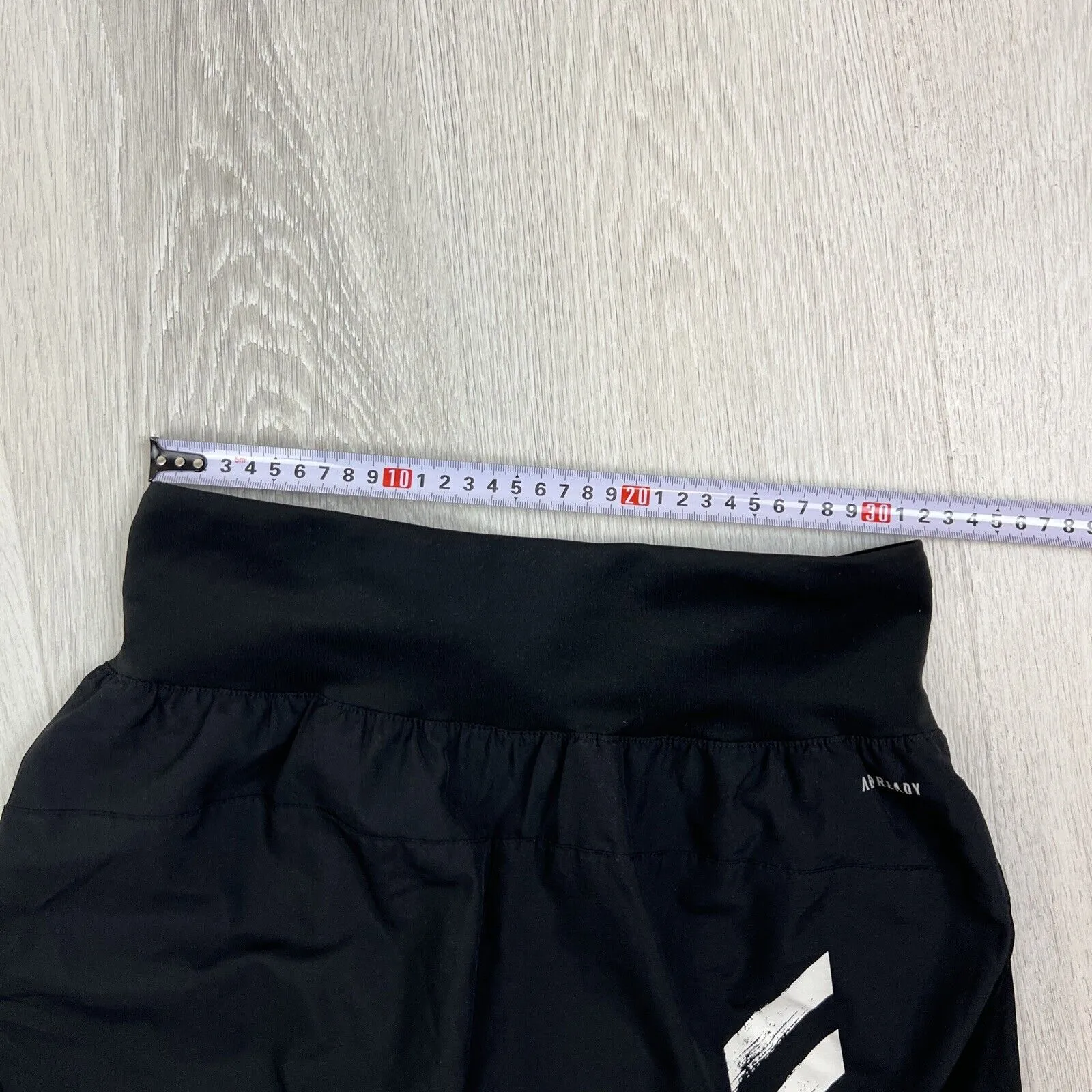 Adidas Womens Black Athletic Shorts Running Shorts Size XS