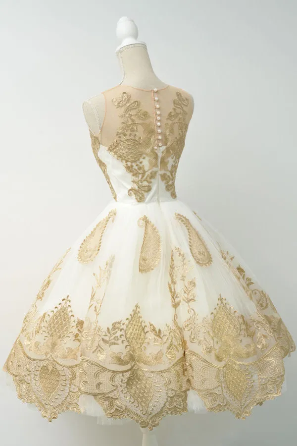 Affordable Junior Popular Applique Short Homecoming Dresses, BG51602