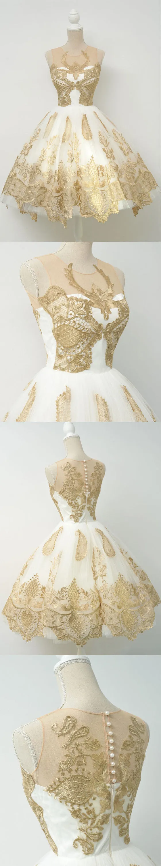 Affordable Junior Popular Applique Short Homecoming Dresses, BG51602