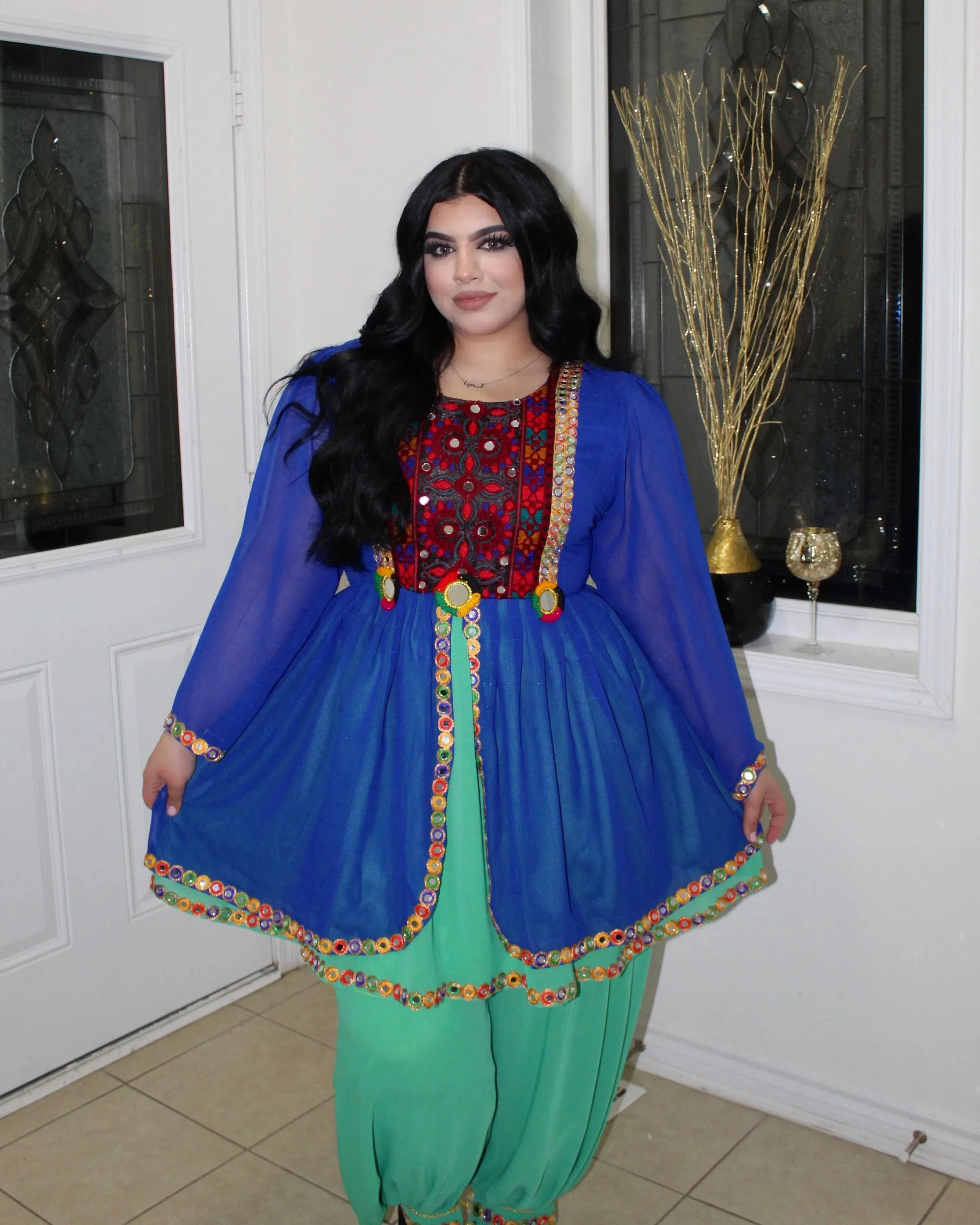 Afghan Dress - Waheeda