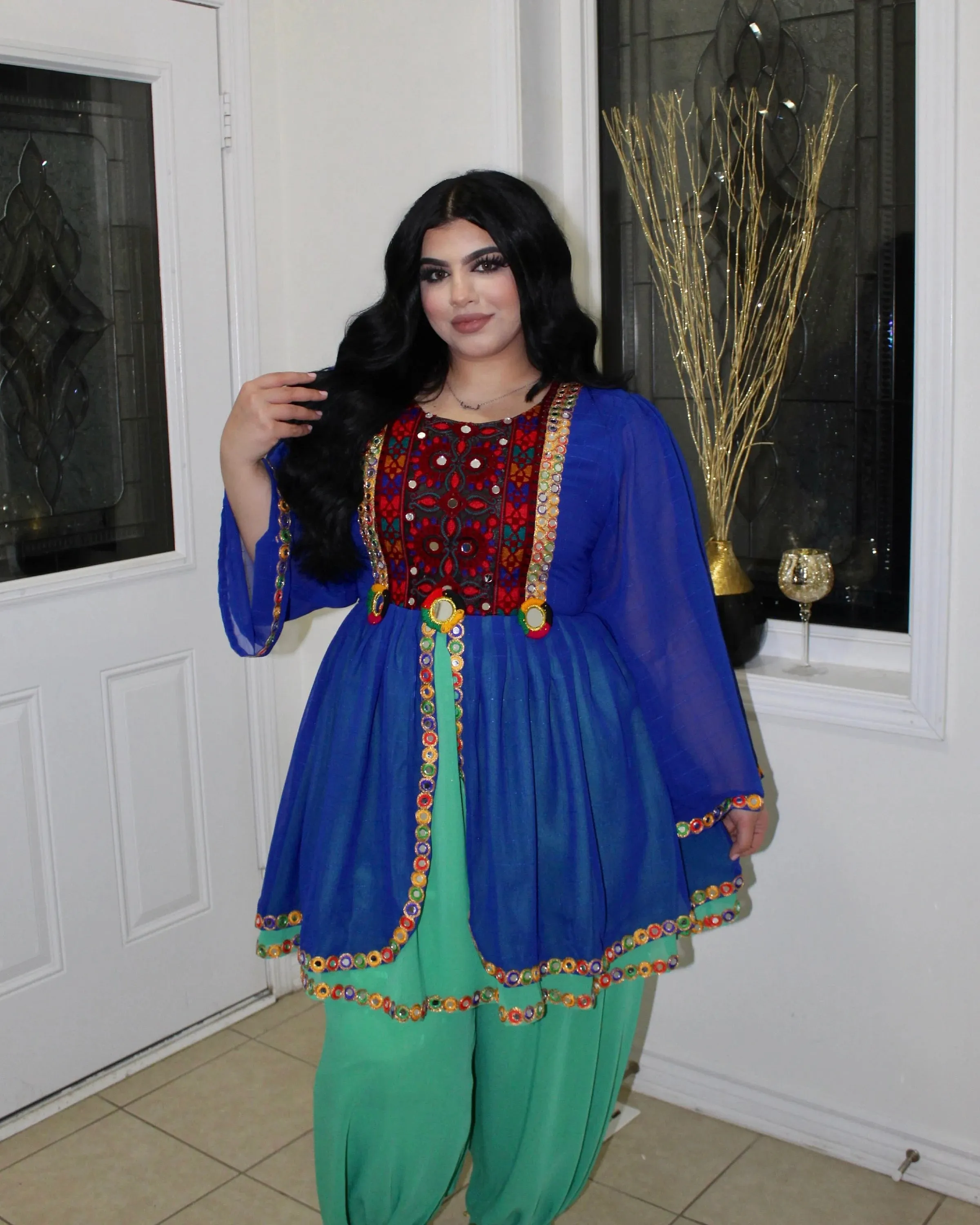 Afghan Dress - Waheeda