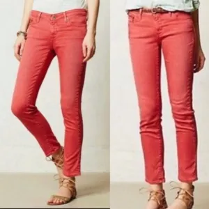 AG Stevie Ankle Slim Straight Ankle Jeans Size 29R
