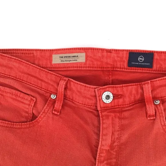 AG Stevie Ankle Slim Straight Ankle Jeans Size 29R