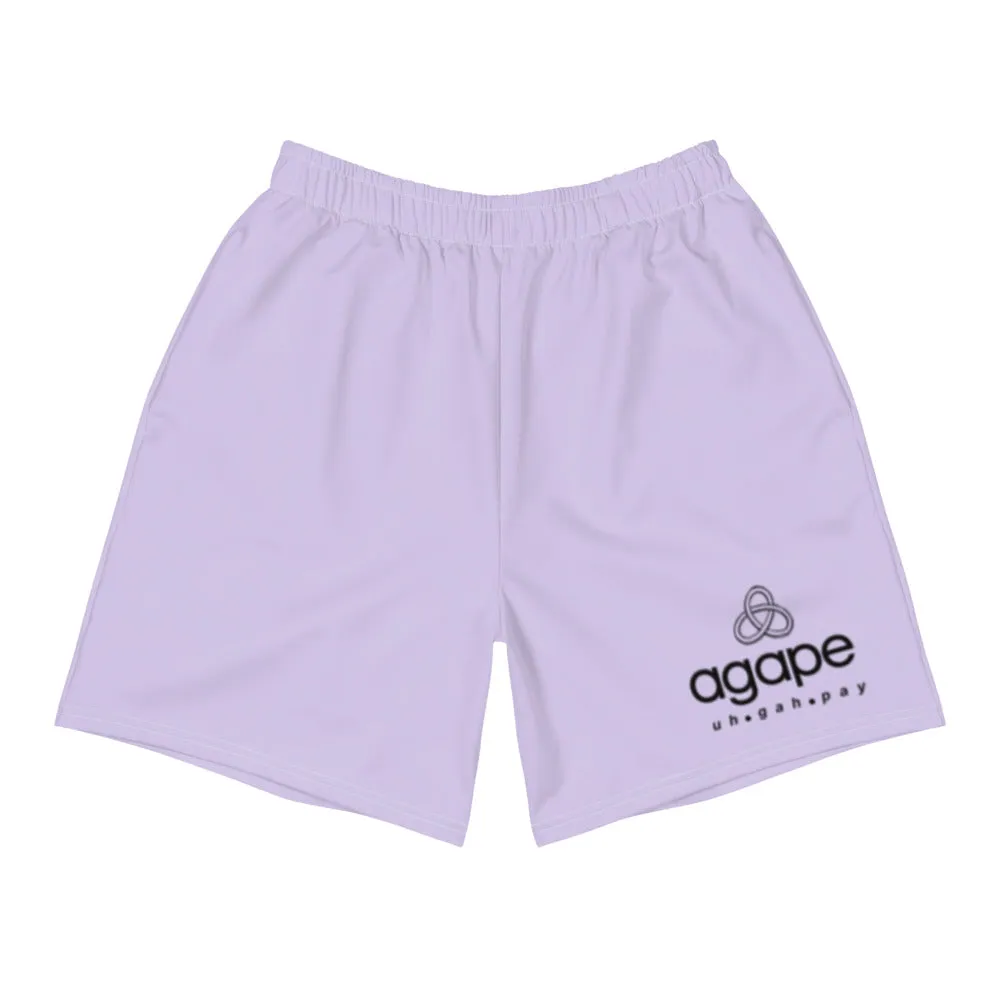 Agape Men's Athletic Long Shorts
