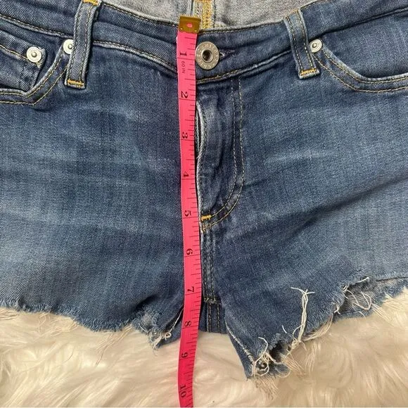 AG Cutoff Denim Shorts