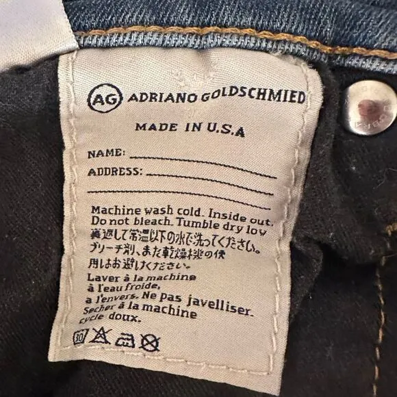 AG Cutoff Denim Shorts