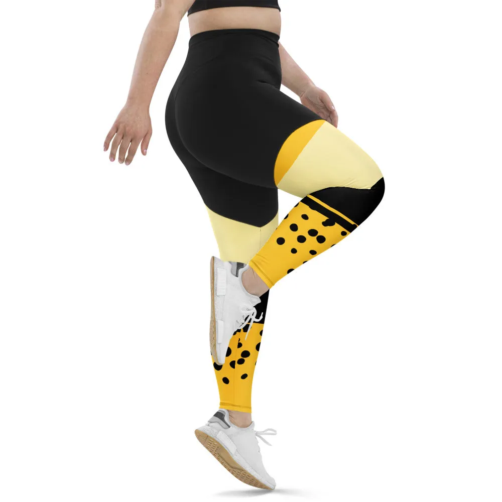Alpha Abstract Sports Leggings II