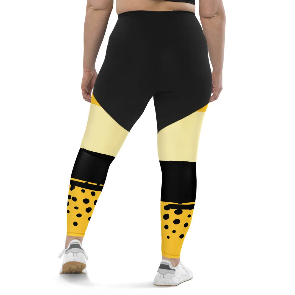 Alpha Abstract Sports Leggings II