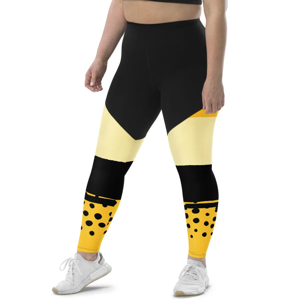 Alpha Abstract Sports Leggings II