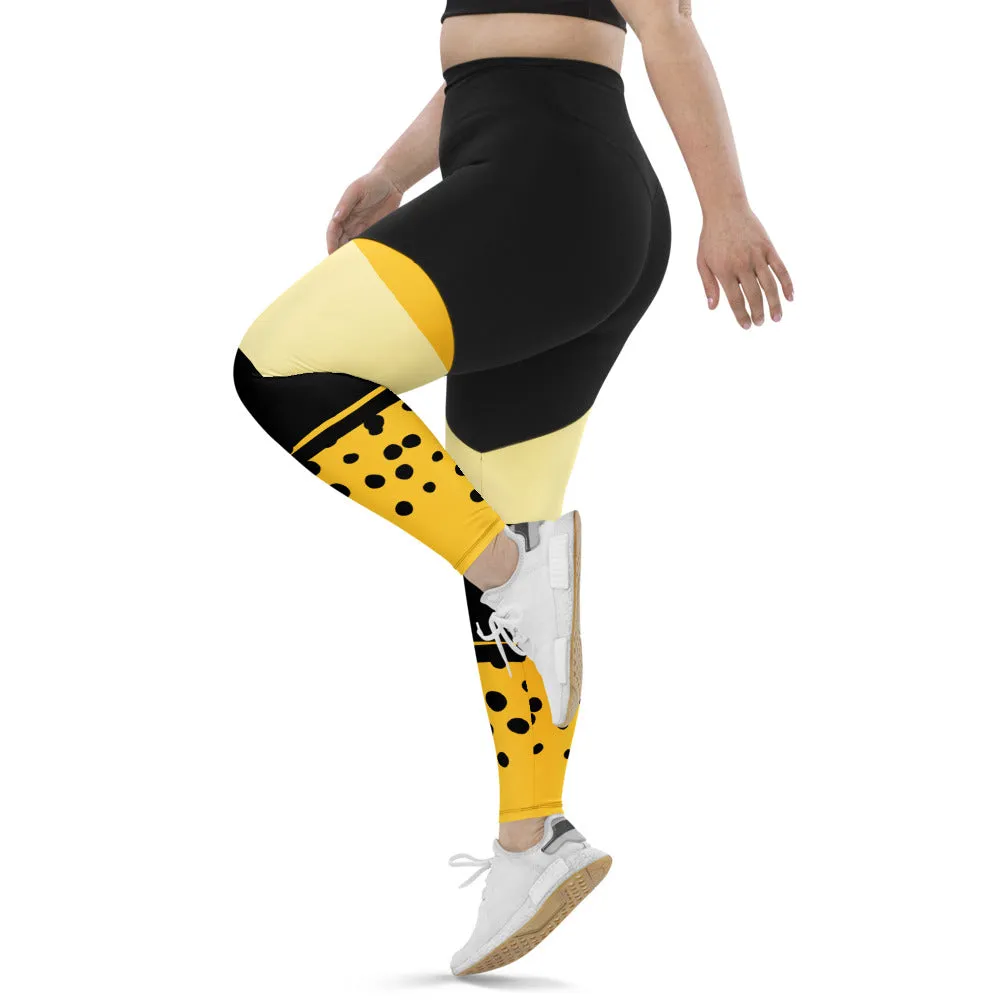 Alpha Abstract Sports Leggings II