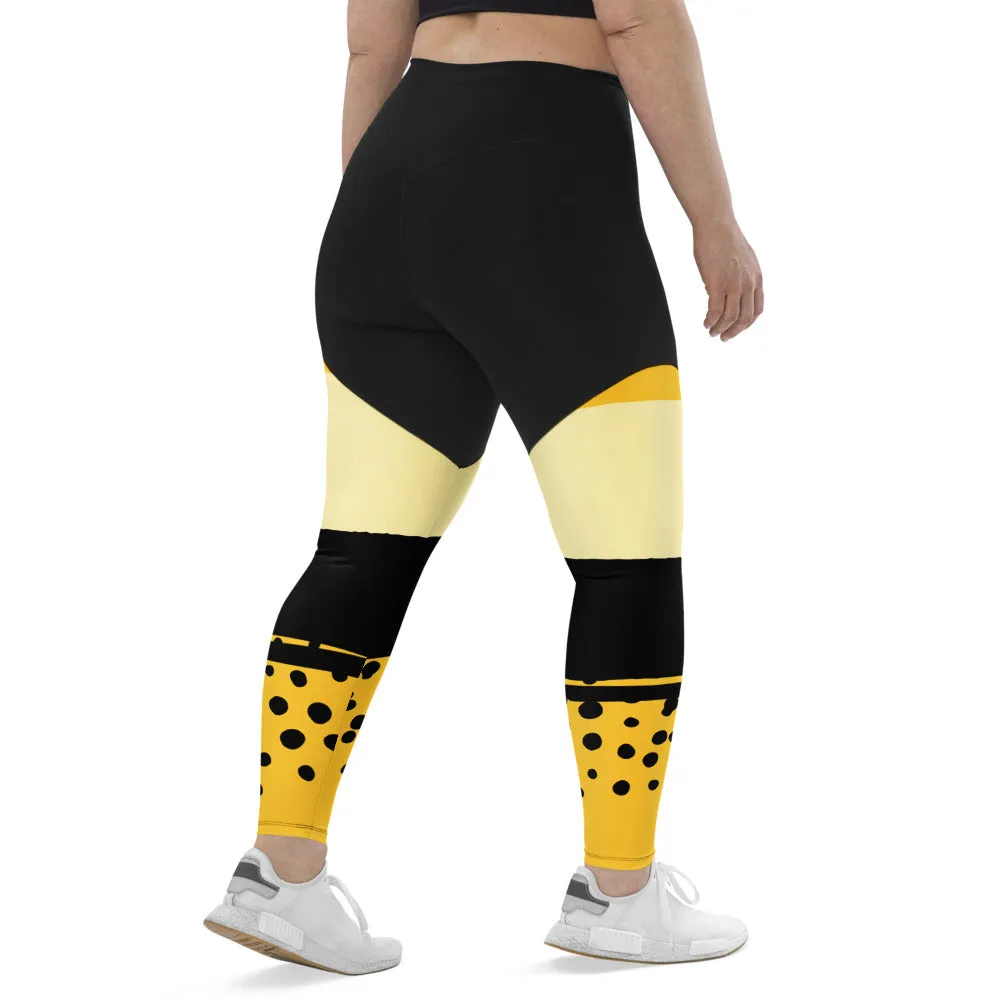 Alpha Abstract Sports Leggings II
