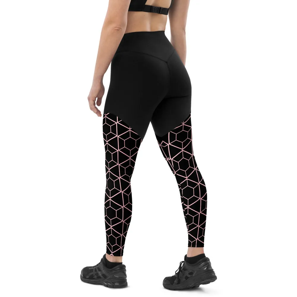 Alpha Geometric Sports Leggings II