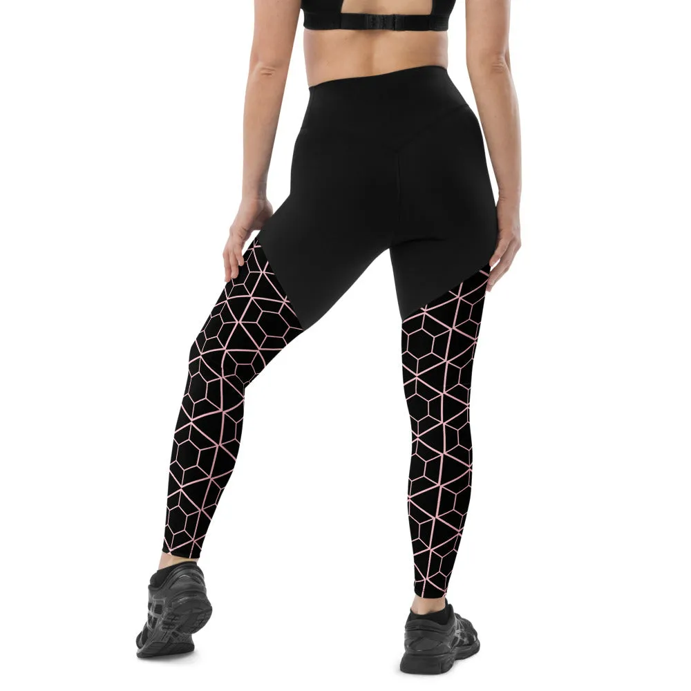 Alpha Geometric Sports Leggings II
