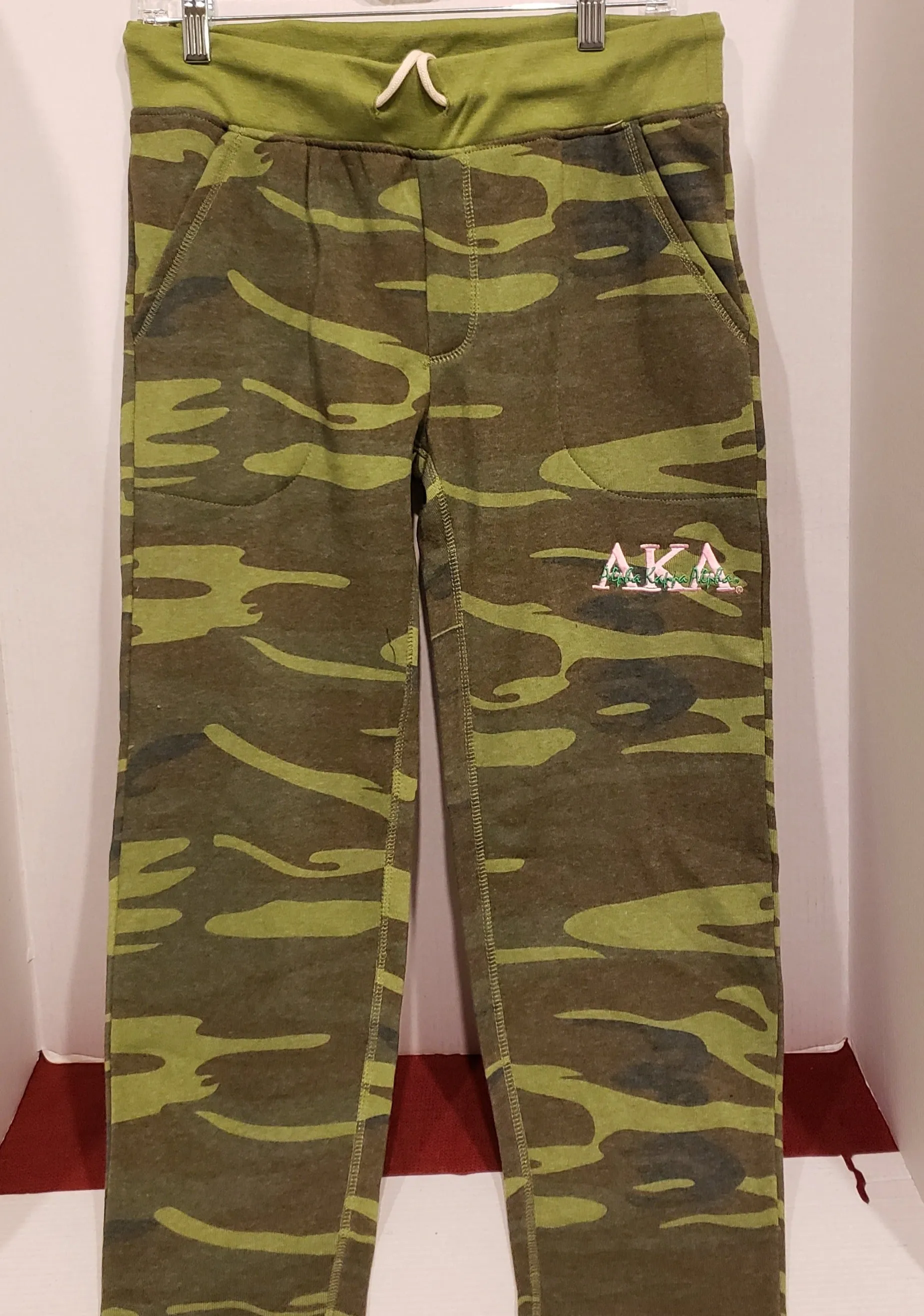Alpha Kappa Alpha  CAMO JOGGERS(Script)