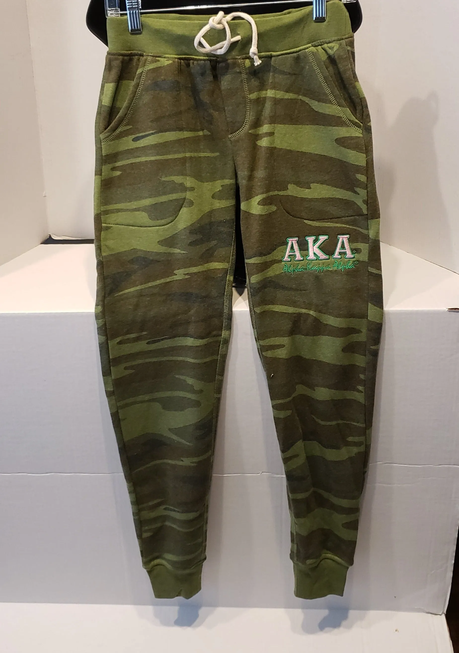 Alpha Kappa Alpha  CAMO JOGGERS(Script)
