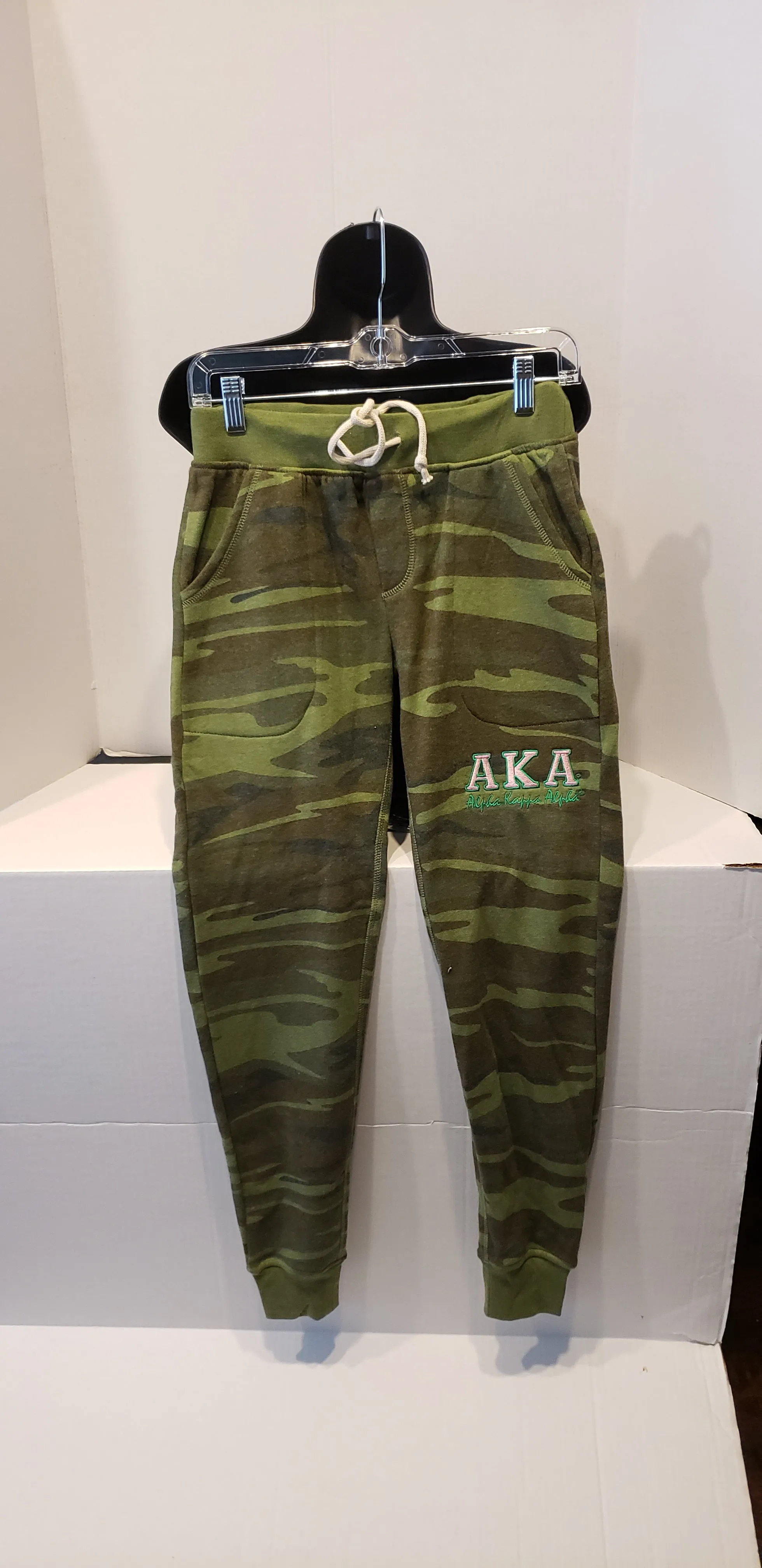 Alpha Kappa Alpha CAMO JOGGERS(Script)