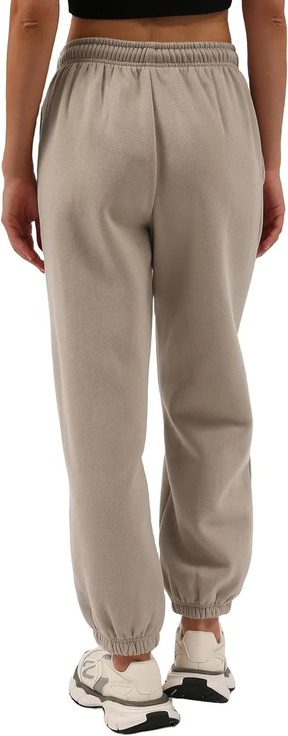 Amazhiyu Womens Fleece High Waisted Sweatpants