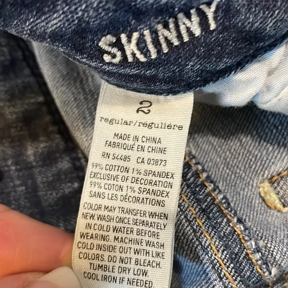 American eagle stretch skinny jeans women’s size 2 regular