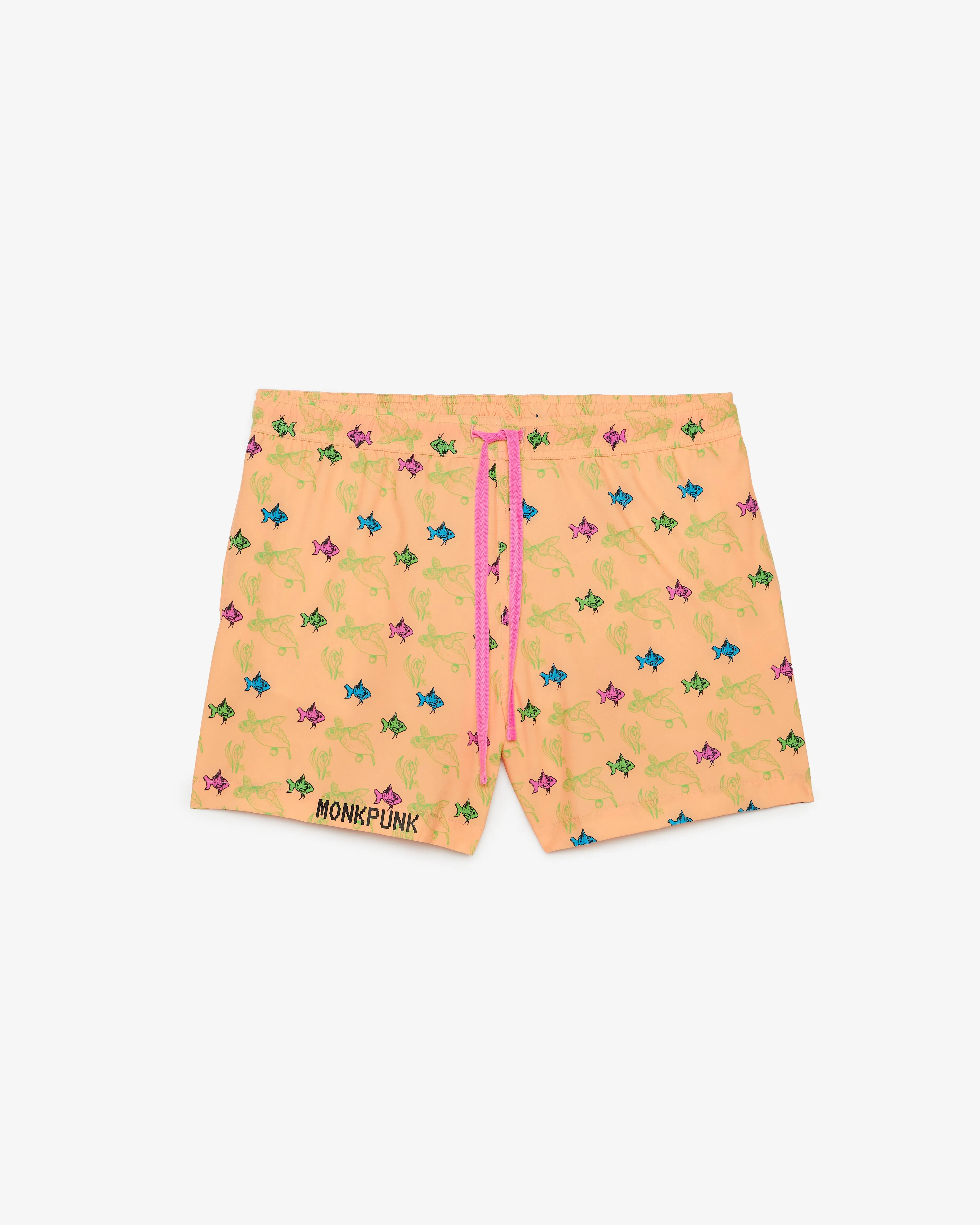 Animal Print Trunks Orange
