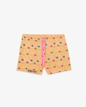 Animal Print Trunks Orange