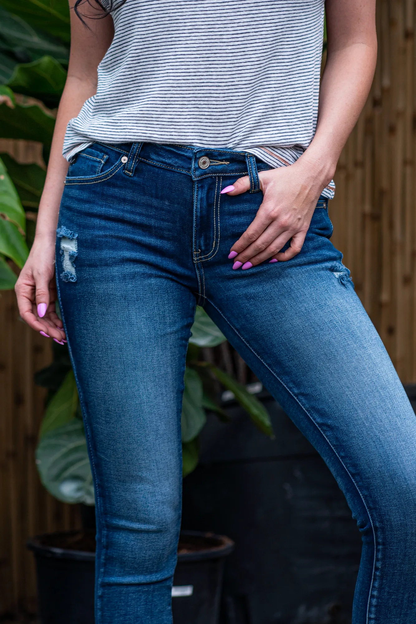 Ariel Mid Rise Skinny