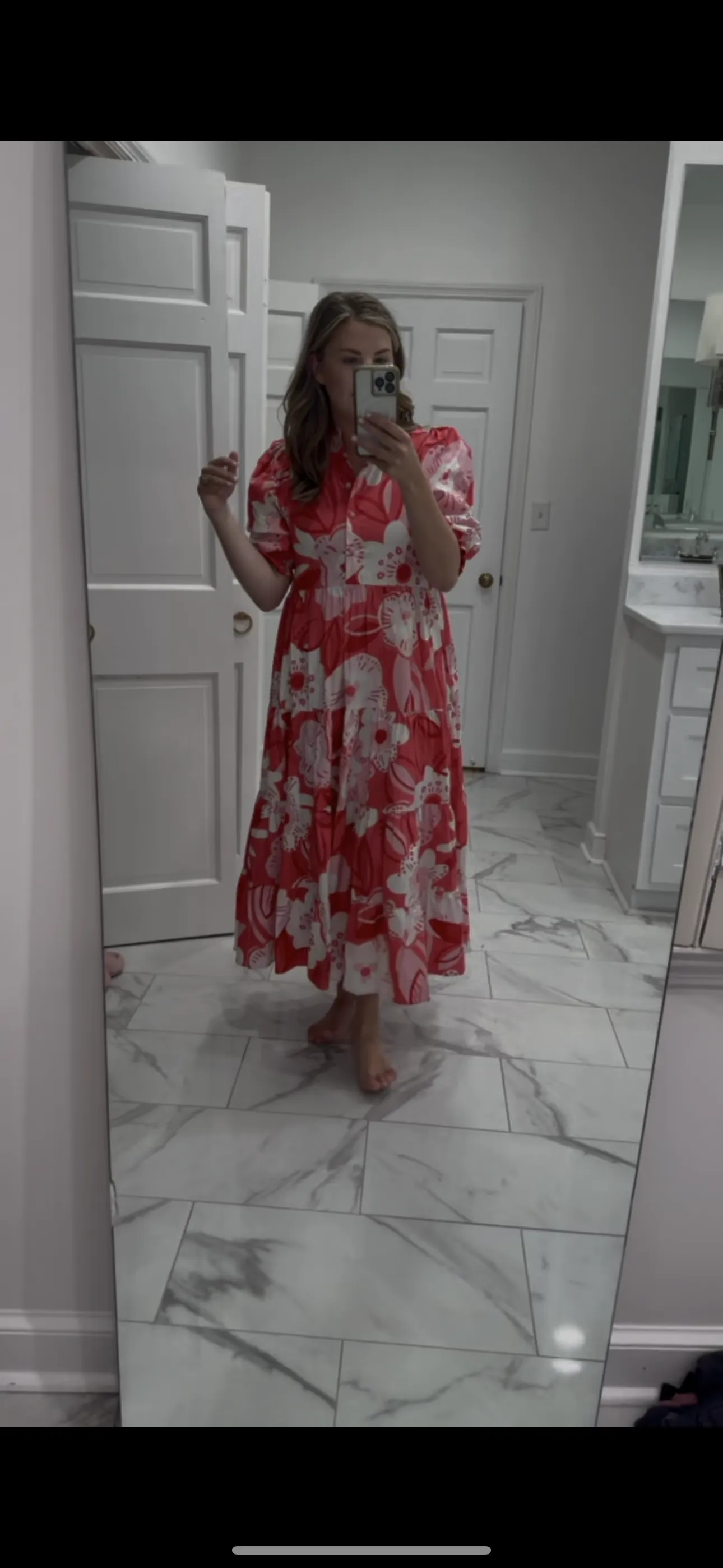 Artist Floral Tier "Kiki" Maxi Dress