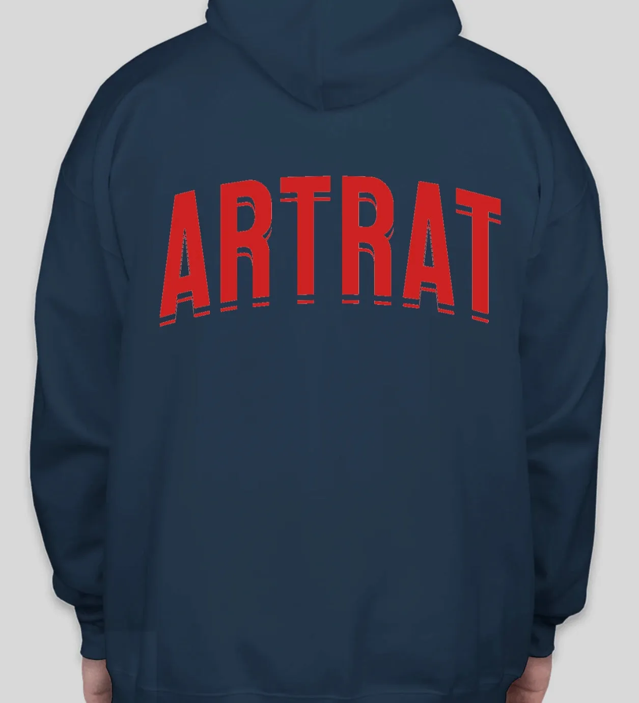ArtRat Heavyweight Cotton Hoodie (Navy)