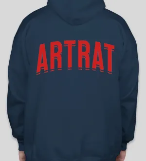 ArtRat Heavyweight Cotton Hoodie (Navy)