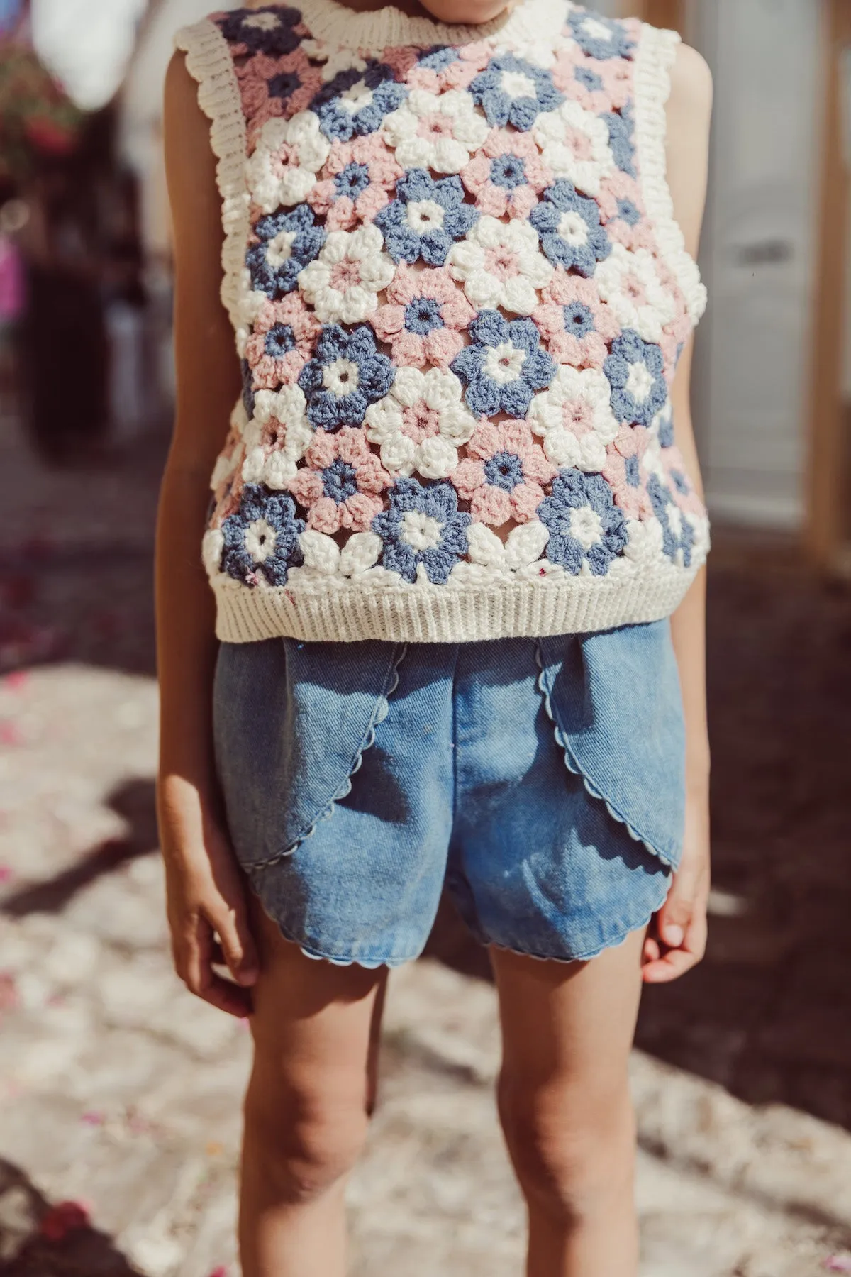 Asya Stone Blue Shorts