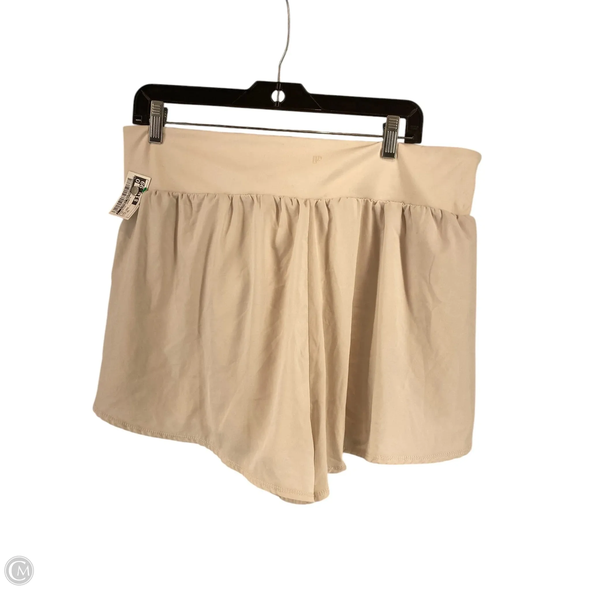 Athletic Shorts By Clothes Mentor In Tan, Size: Xl