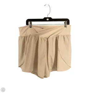 Athletic Shorts By Clothes Mentor In Tan, Size: Xl