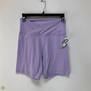Athletic Shorts By Cmb In Purple, Size: M