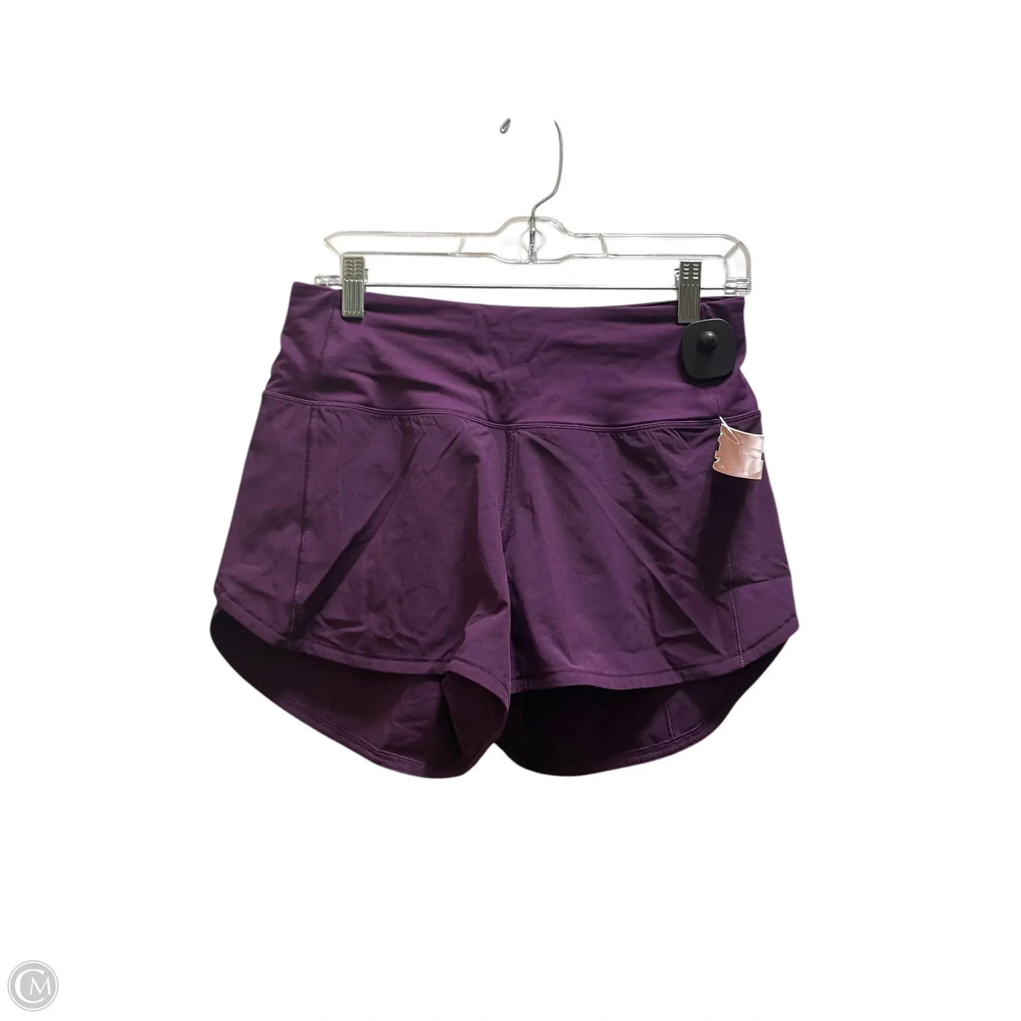 Athletic Shorts By Lululemon In Purple, Size: 6