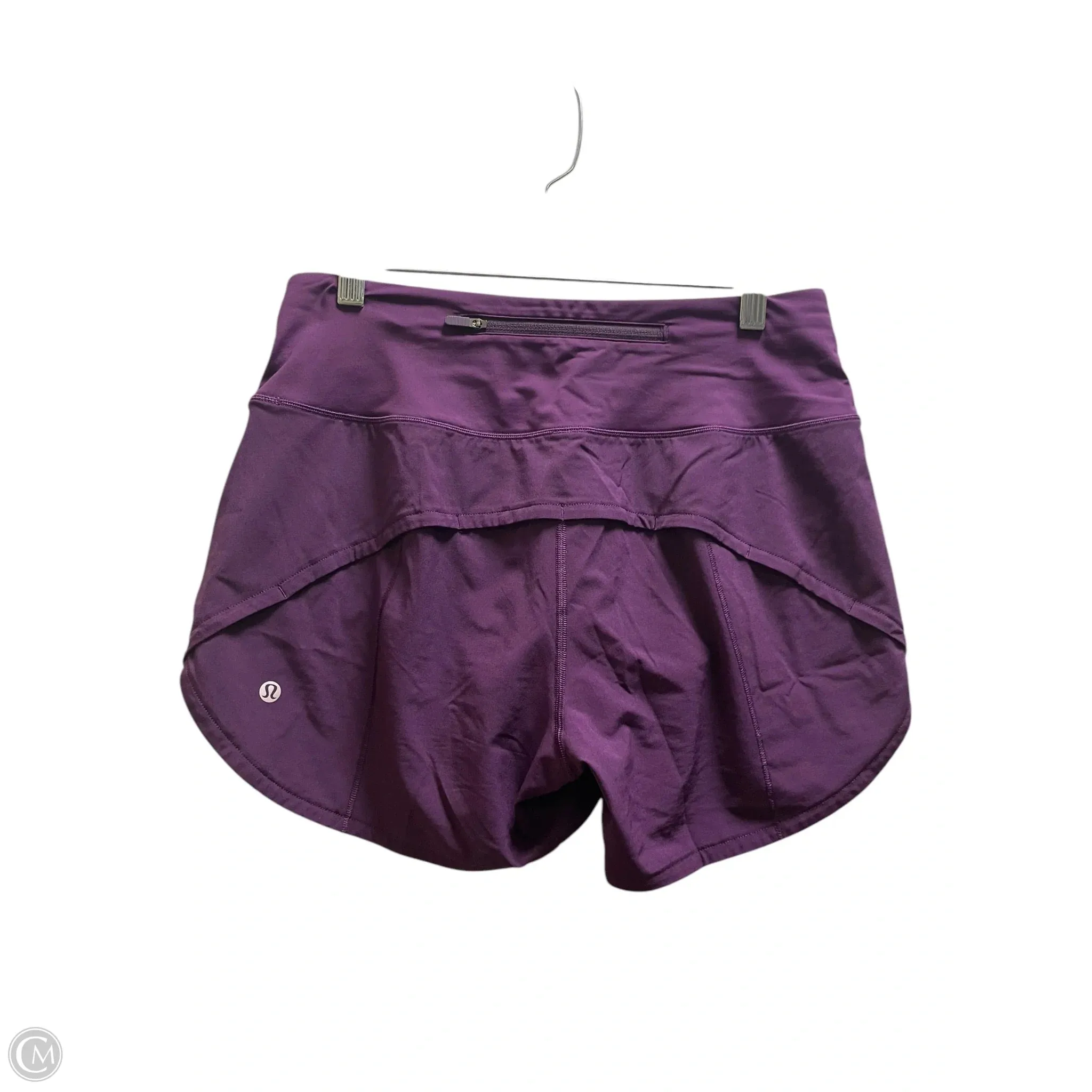 Athletic Shorts By Lululemon In Purple, Size: 6