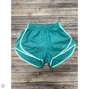 Athletic Shorts By Nike In Green, Size: S