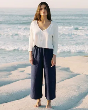 Aura Pants | Navy