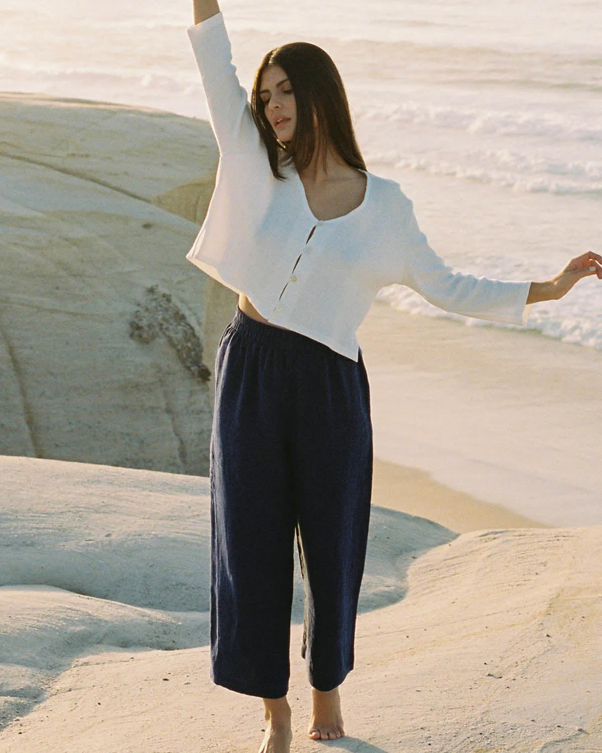 Aura Pants | Navy