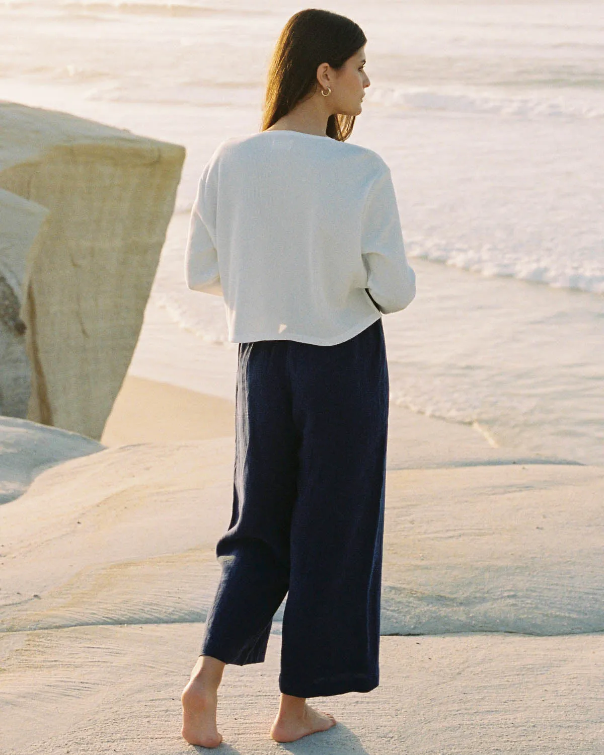 Aura Pants | Navy