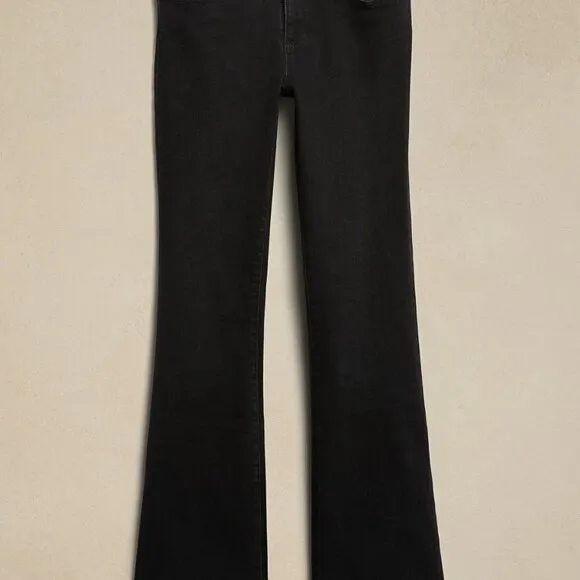 Banana Republic Black Low-Rise Size 6 Bootcut Y2k BOHO Jeans | #429266 | RT$90