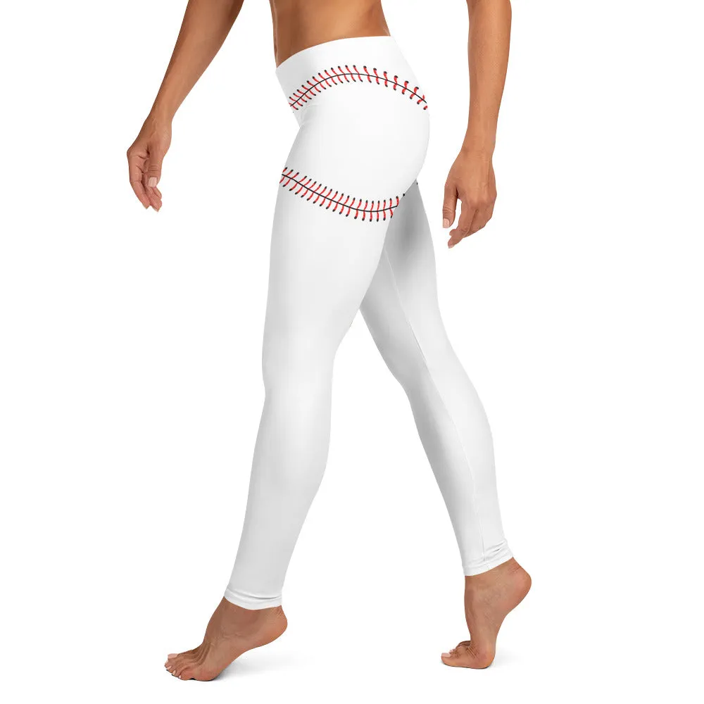 Baseball Butt Mid-waist Leggings