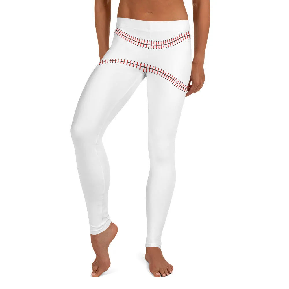 Baseball Butt Mid-waist Leggings