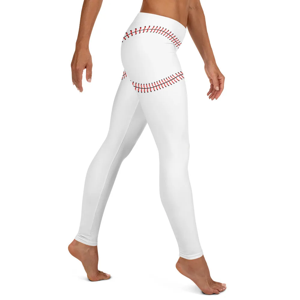 Baseball Butt Mid-waist Leggings